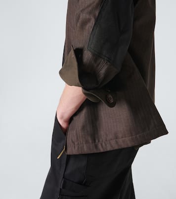 x Carhartt striped jacket | Junya Watanabe