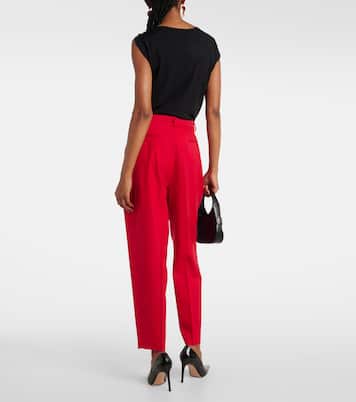 Pantalones tapered Emmet de lana virgen | Altuzarra