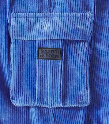 Cotton-blend corduroy cargo sweatpants | Scotch & Soda Kids