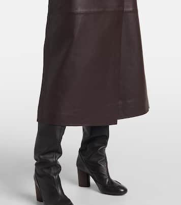 Wickelrock Hedi aus Leder | The Frankie Shop