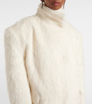 Chaqueta de mezcla de alpaca | Magda Butrym