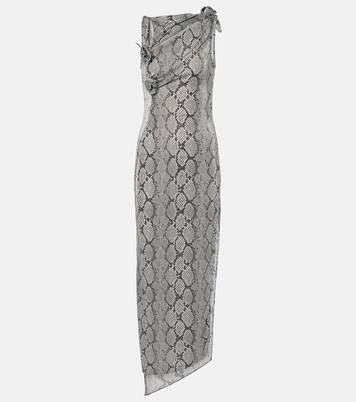 Robe longue asymétrique | Coperni