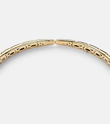 Choker Onda aus 18kt Gelbgold mit Diamanten | Marina B