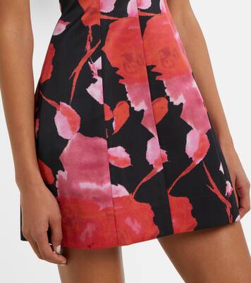 Robe imprimée en satin | Blumarine