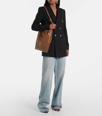 Sac Jamie Pochon en cuir | Saint Laurent