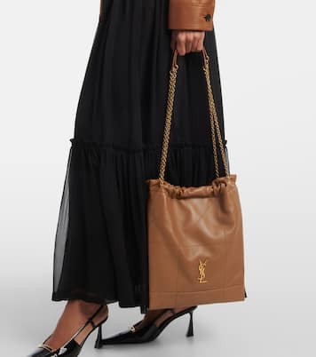 Sac Jamie Pochon en cuir | Saint Laurent