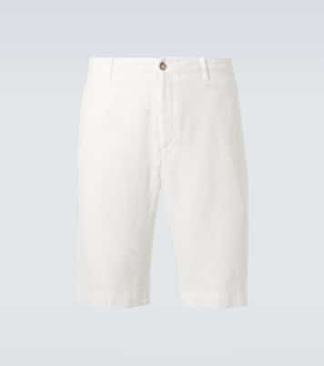 Linen Bermuda shorts | Fedeli