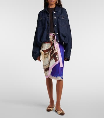 Ballerine Capbl in rafia | Manolo Blahnik