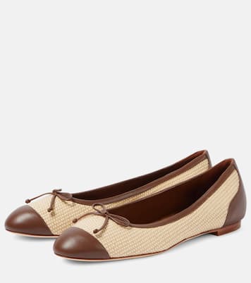 Ballerine Capbl in rafia | Manolo Blahnik