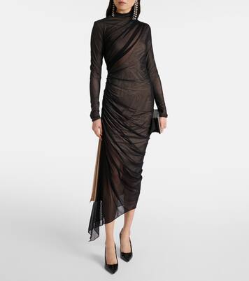 Robe midi asymétrique | Mugler