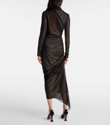 Robe midi asymétrique | Mugler