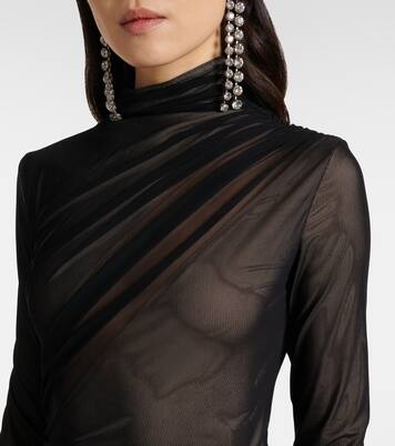 Robe midi asymétrique | Mugler