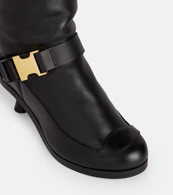 Botas altas de piel | Sacai