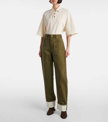 Jean ample à taille haute | Bottega Veneta