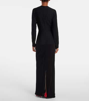 Abito lungo Anselm in jersey | The Row