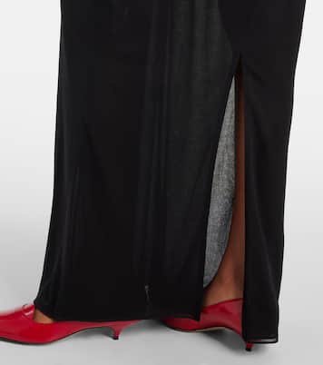 Abito lungo Anselm in jersey | The Row