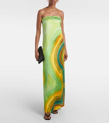 Bedrucktes Maxikleid Iris | Alémais