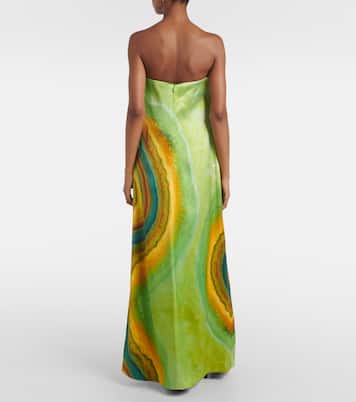 Bedrucktes Maxikleid Iris | Alémais