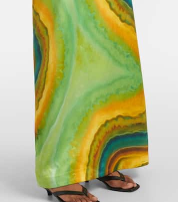 Bedrucktes Maxikleid Iris | Alémais