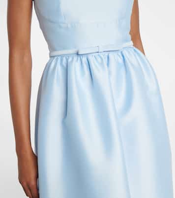 Robe midi en satin | Self-Portrait