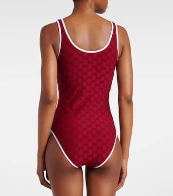 GG terrycloth jersey swimsuit | Gucci