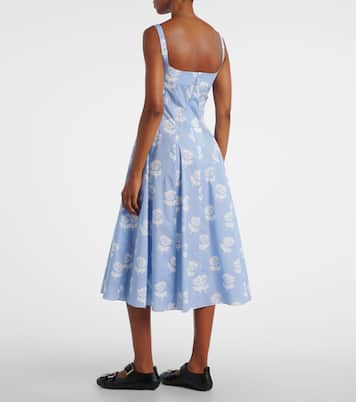 Midikleid aus Baumwolle | Marni