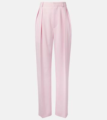 Tapered virgin wool pants | Wardrobe.NYC