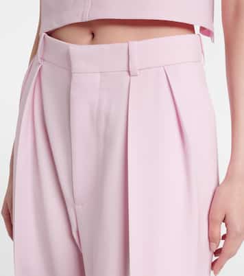 Tapered virgin wool pants | Wardrobe.NYC