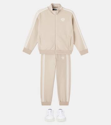 Medusa cotton fleece track pants | Versace Kids