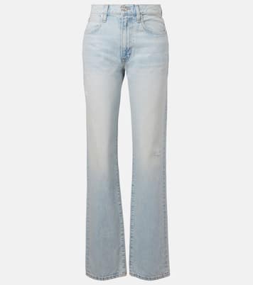 London high-rise straight jeans | Slvrlake
