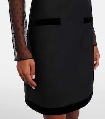 Minikleid aus Gabardine | Nina Ricci