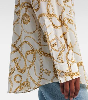Chaînes silk shirt  | Balmain