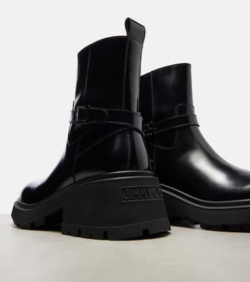 Conny leather ankle boots | Jimmy Choo