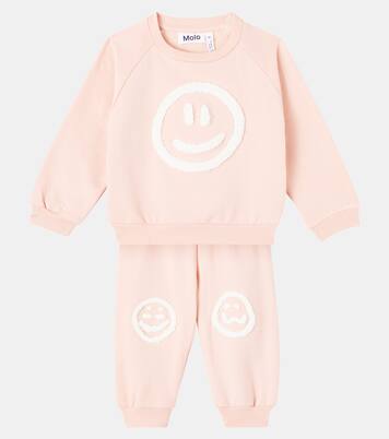 Baby Disc and Simeon sweatshirt and sweatpants set | Molo