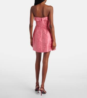 Robe bustier Petra en satin | Rebecca Vallance