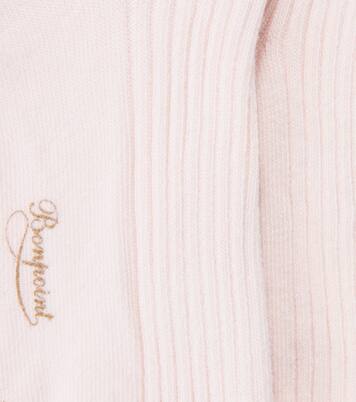 Thomina cotton-blend tights  | Bonpoint