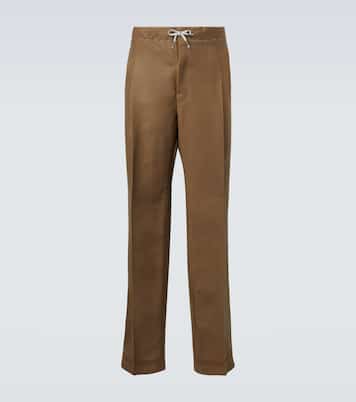 Gerade Hose aus Mohair und Wolle  | Maison Margiela