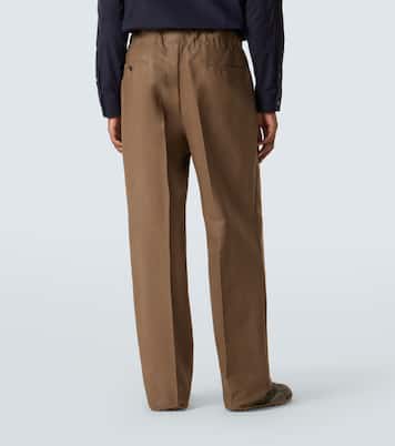 Gerade Hose aus Mohair und Wolle  | Maison Margiela
