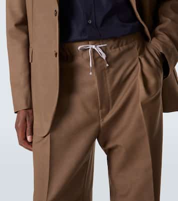 Gerade Hose aus Mohair und Wolle  | Maison Margiela
