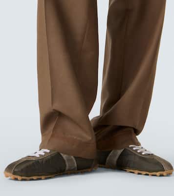 Gerade Hose aus Mohair und Wolle  | Maison Margiela