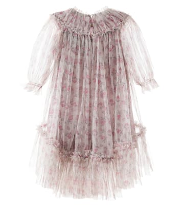 Marisol花卉薄纱连衣裙 | C'era Una Volta