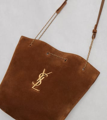Bucket Bag Cassandre aus Veloursleder | Saint Laurent