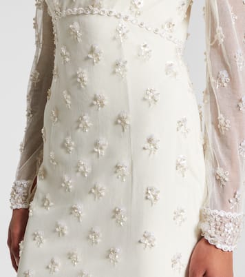 Bridal Verzierte Robe Tabitha aus Tüll | Jenny Packham
