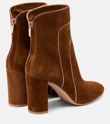 Juliette 85 suede ankle boots | Gianvito Rossi