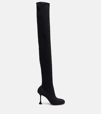 Veneda 95 over-the-knee boots | Amina Muaddi