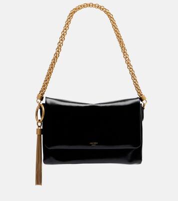 Callie Flap leather shoulder bag | Jimmy Choo