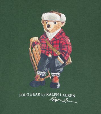 Printed cotton jersey T-shirt | Polo Ralph Lauren Kids