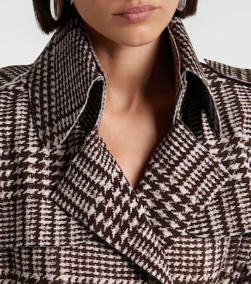 Prince of Wales check jumpsuit | Norma Kamali