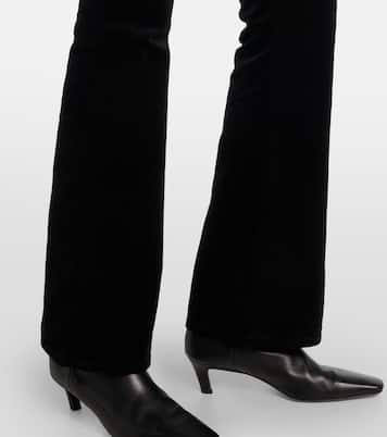 Pantalones Leggy Bootcut de terciopelo en mezcla de algodón | 7 For All Mankind