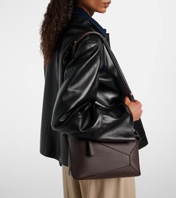 Puzzle Edge Small leather shoulder bag | Loewe